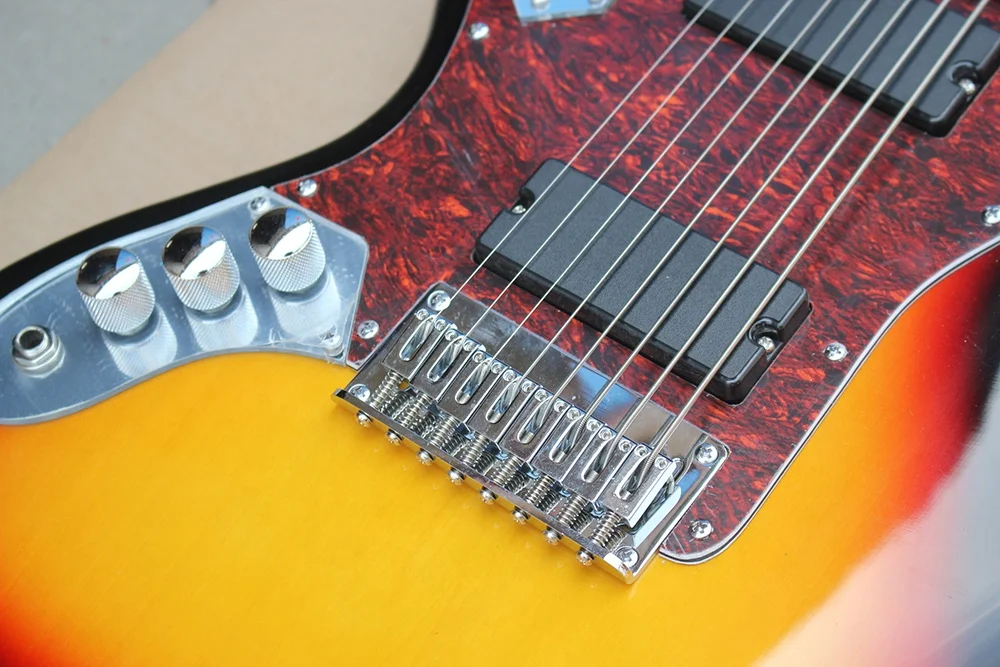 8 Strings Left Handed Jaugar E - огляд і ціна Musical Instrument With Hand
