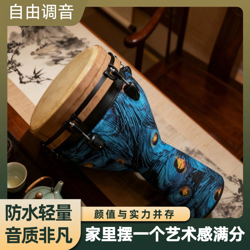 New 12-inch African drum mecha - огляд і ціна Musical Instrument With Hand