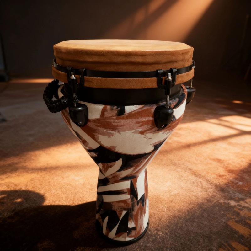 New 12-inch African drum mecha - огляд і ціна Musical Instrument With Hand