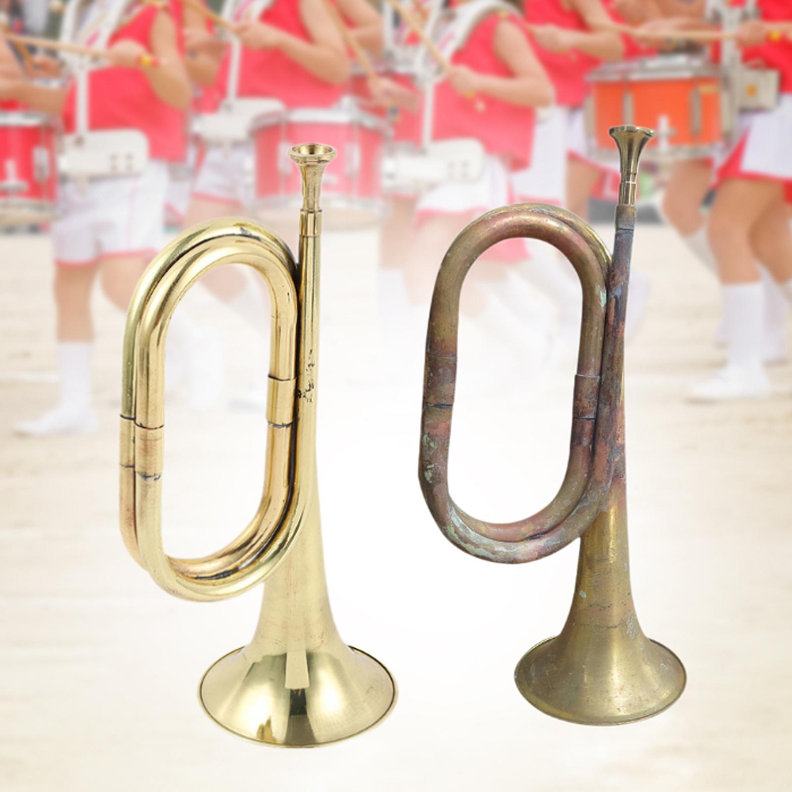 Brass Bugle Trumpet Prop Music - огляд і ціна Musical Instrument Bugle