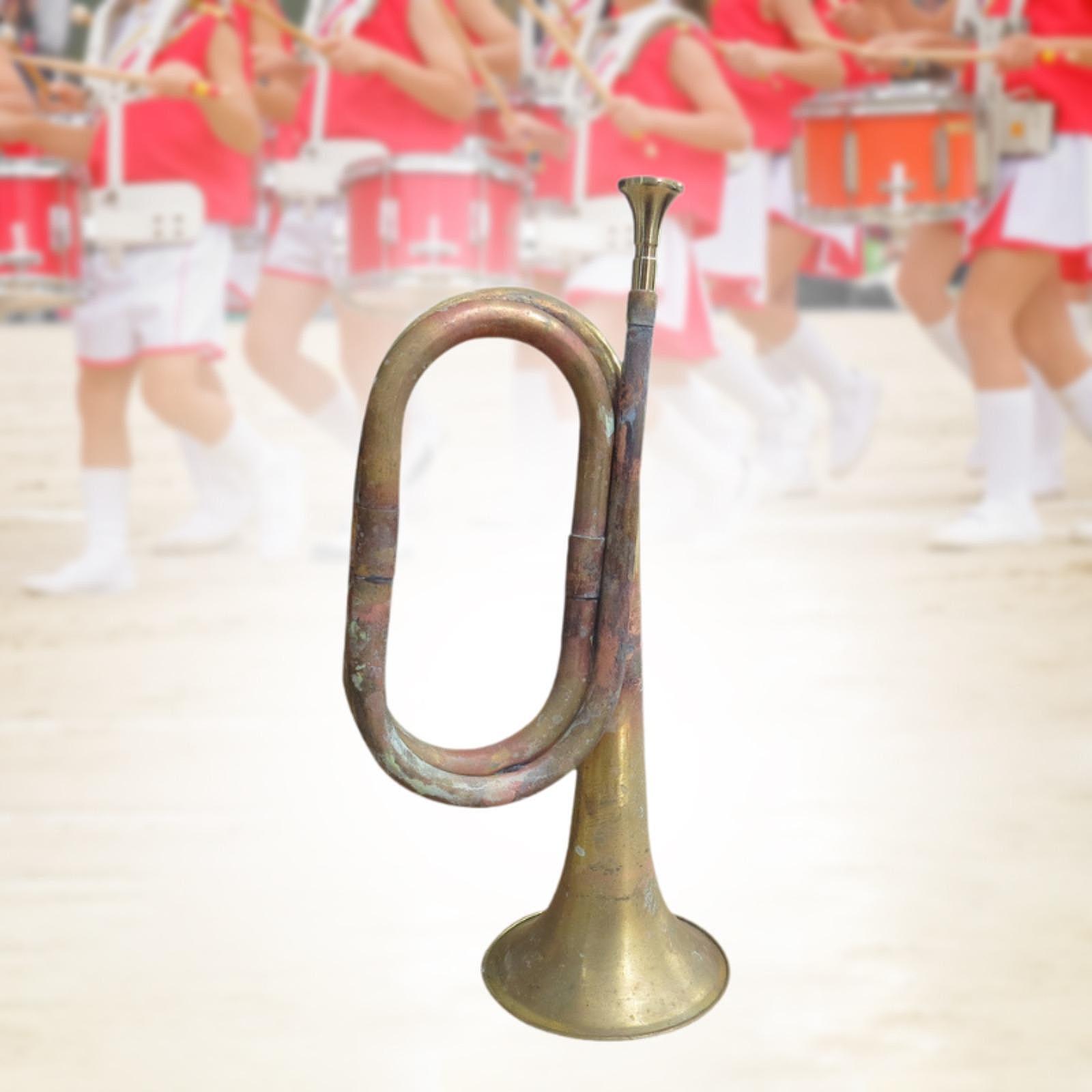 Brass Bugle Trumpet Prop Music - огляд і ціна Musical Instrument Bugle