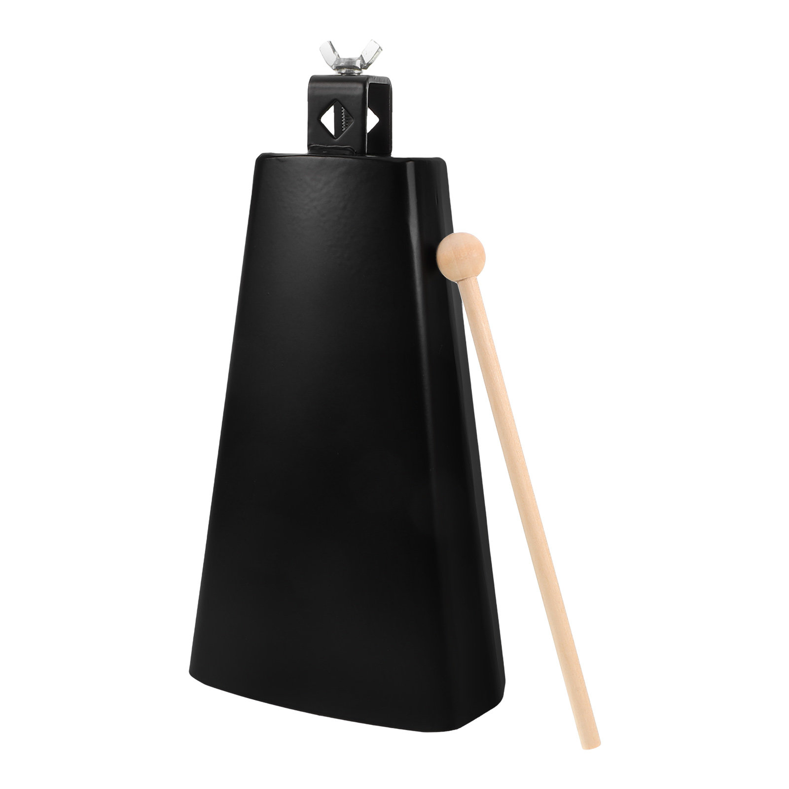 1Set Metal Cowbell Instrument  - огляд і ціна Musical Instrument With Hand