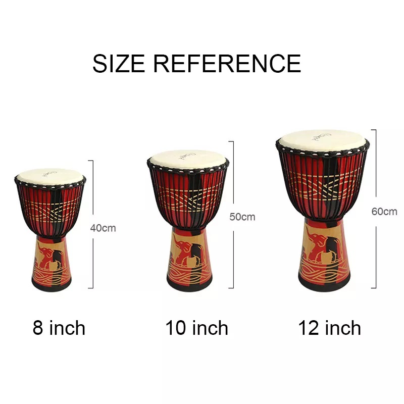 Adult Size12 Inch African Djem - огляд і ціна Musical Instrument Logo