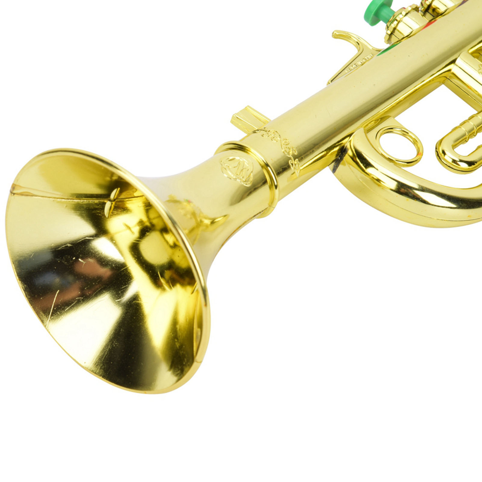 Kid Trumpet Golden Coated Plas - огляд і ціна Musical Instrument Drawing