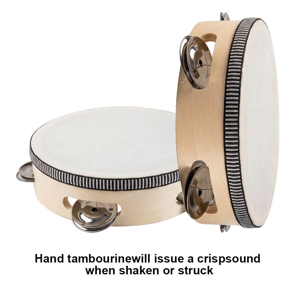 6inch Hand Held Drum Tambourin - огляд і ціна Musical Instrument Tambourine