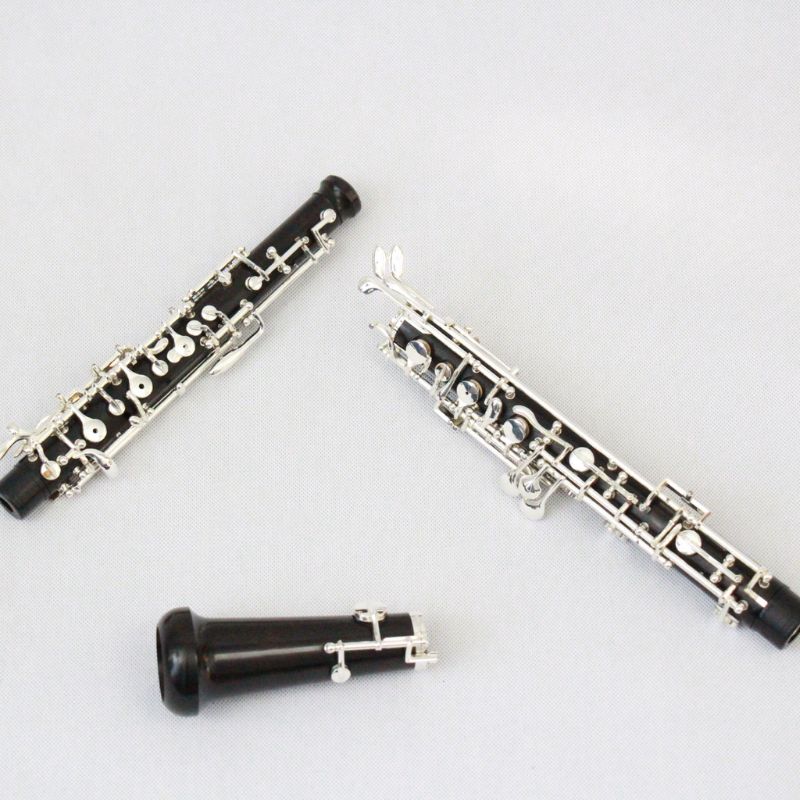 Silver Plated Oboe Ebony Wood  - огляд і ціна Musical Instrument Oboe
