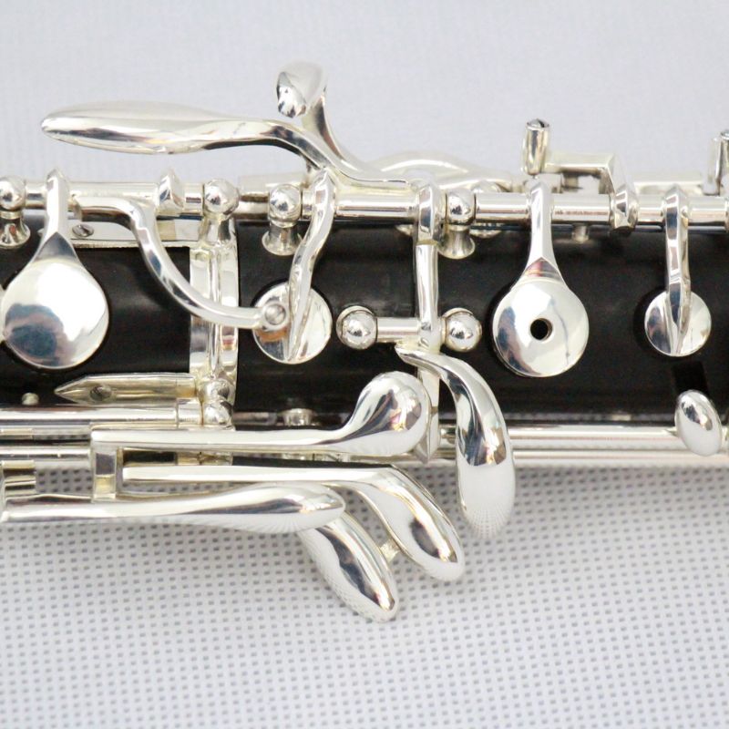 Silver Plated Oboe Ebony Wood  - огляд і ціна Musical Instrument Oboe