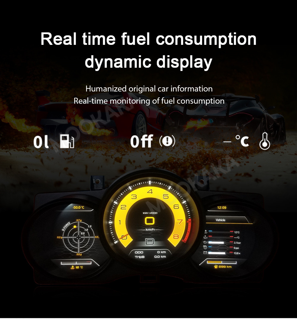 Digital Dashboard Panel For Po - огляд і ціна Musical Instrument Irish