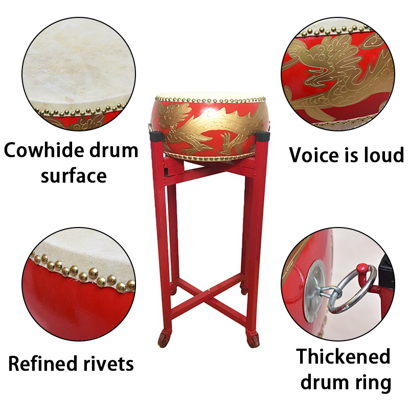 8/10/16 Inch Drum Chinese Cowh - огляд і ціна Musical Instrument Drawing