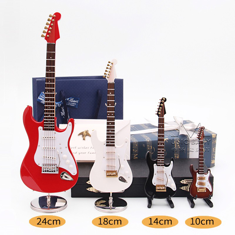 Mini Electric Guitar Wooden Mi - огляд і ціна Musical Instrument Old